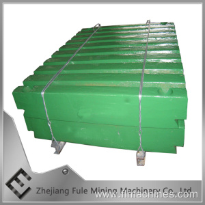 Steel Casting Tooth Jaw Plate for Jaw Crusher